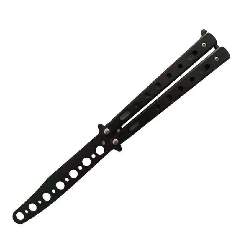 Butterfly Kniv Balisong Sort Stål