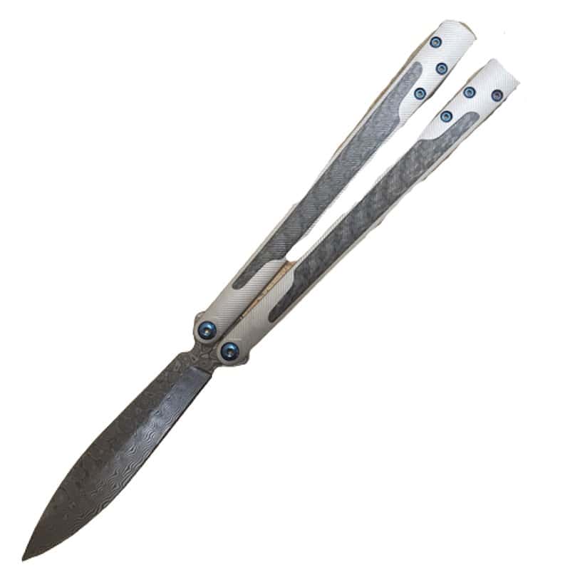 Butterfly Kniv Balisong Damaskus