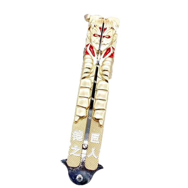 Butterfly Kniv Balisong Guld Kniv
