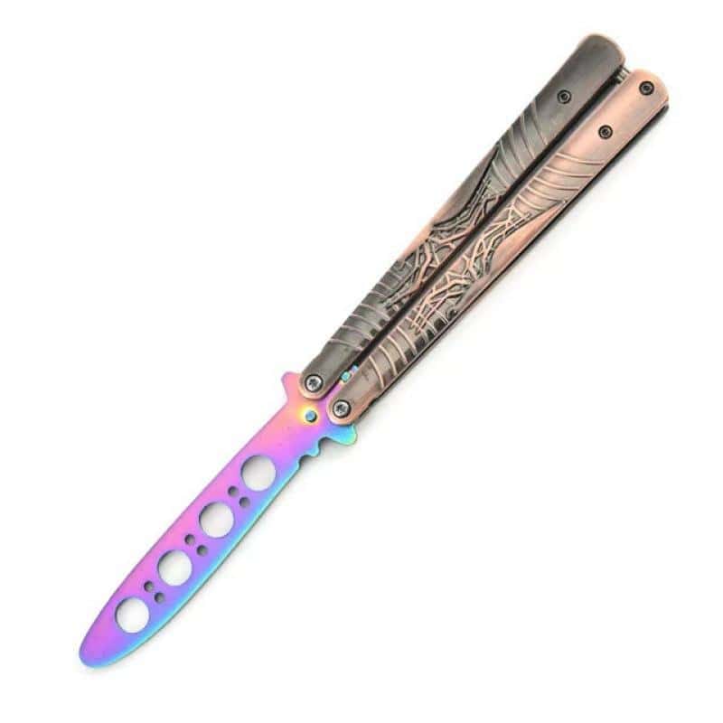 Butterfly Kniv Balisong Tegning