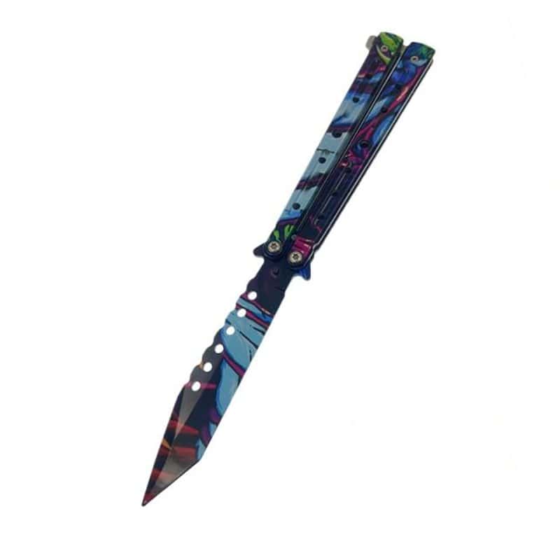 Butterfly Kniv Balisong Ræv Militær