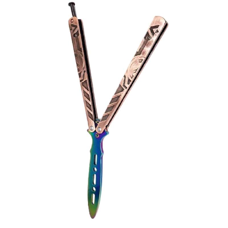 Butterfly Kniv Balisong Multifarvet
