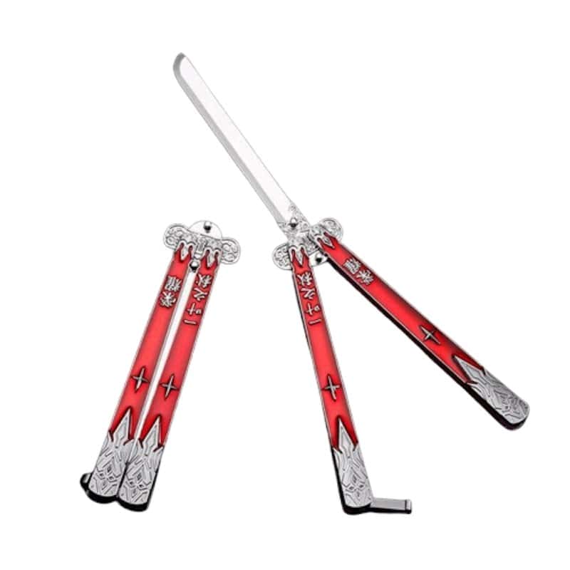 Butterfly Kniv Balisong Rød
