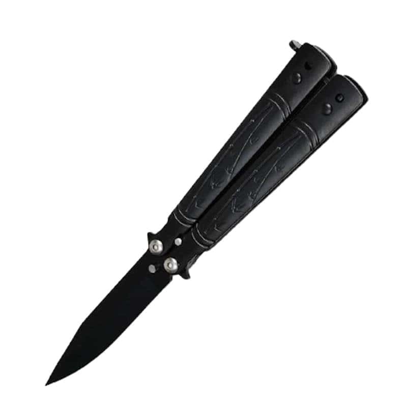 Butterfly Kniv Balisong Graveret